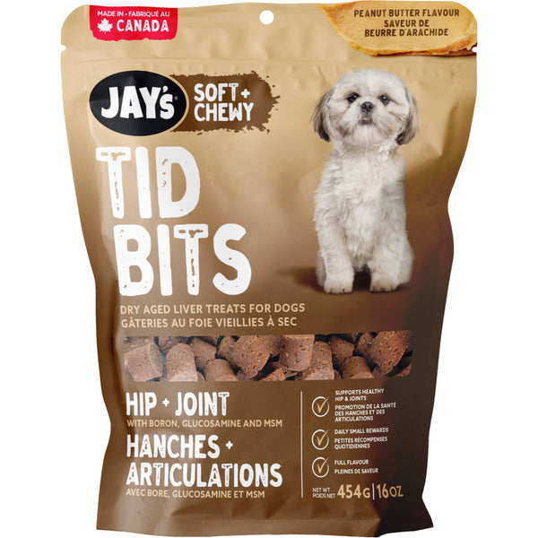 Jays Tid Bits Peanut Butter Hip & Joint 454GM