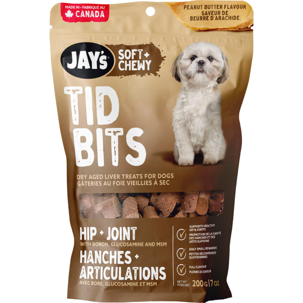 Jays Tid Bits Peanut Butter Hip & Joint 200GM