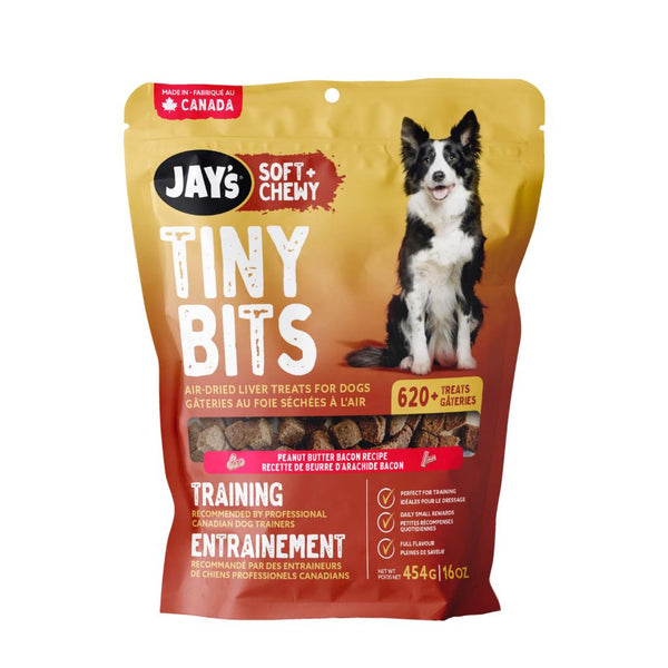 Jays Tiny Bits Peanut Butter Bacon 454GM