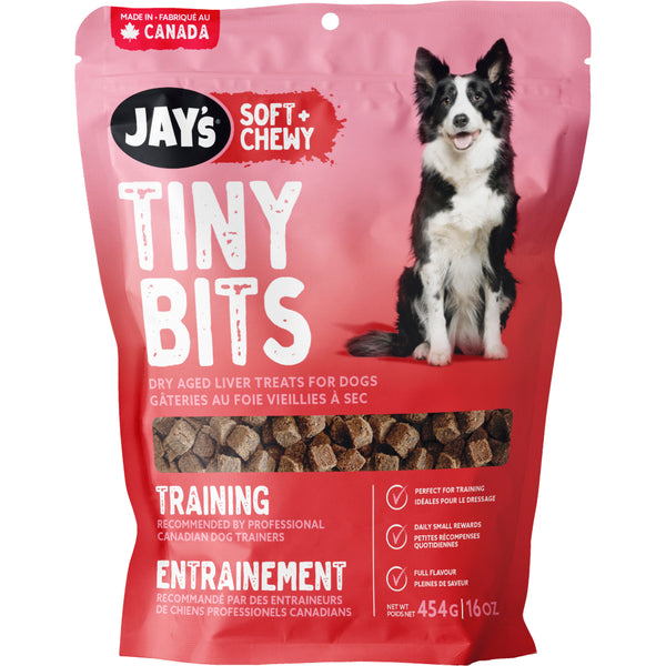 Jays Tiny Bits Training Treats 454GM