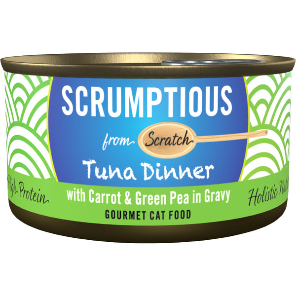 Scrumptious Red Meat Tuna & Carrots & Peas 2.8OZ | Cat