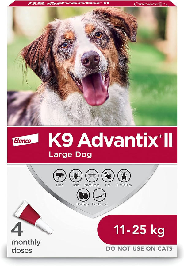 Advantix II - Large Dog 11-25kg 4pk