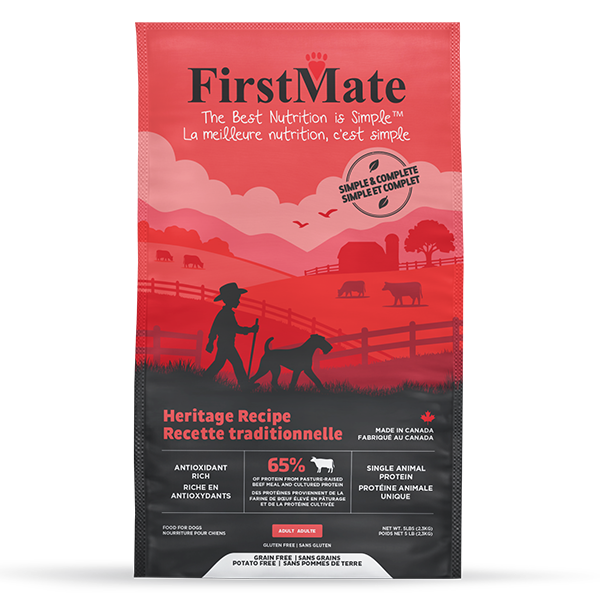FirstMate Dog Simple & Complete Heritage Beef 5lb