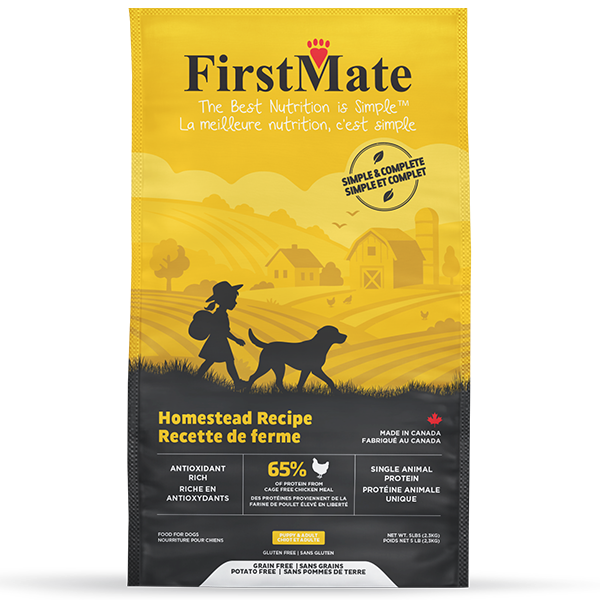 FirstMate Dog Simple & Complete Homestead Chicken 5lb