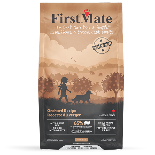 FirstMate Dog Simple & Complete Orchard Pork 25lb