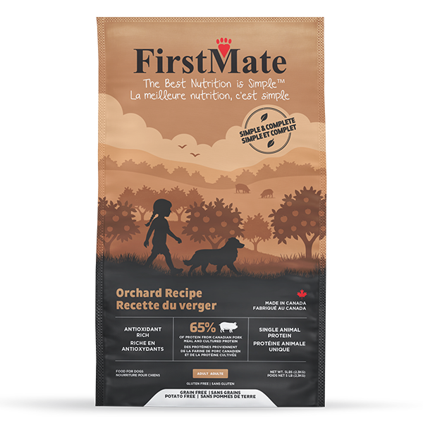 FirstMate Dog Simple & Complete Orchard Pork 5lb
