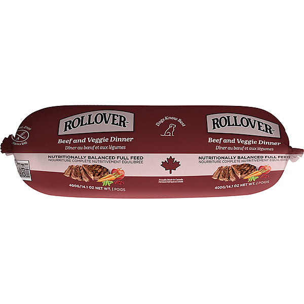 Rollover Wheat Free Beef & Veggie 454GM