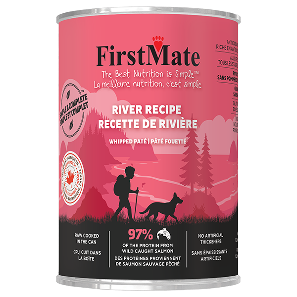 FirstMate Dog Simple & Complete River Salmon 12.2oz