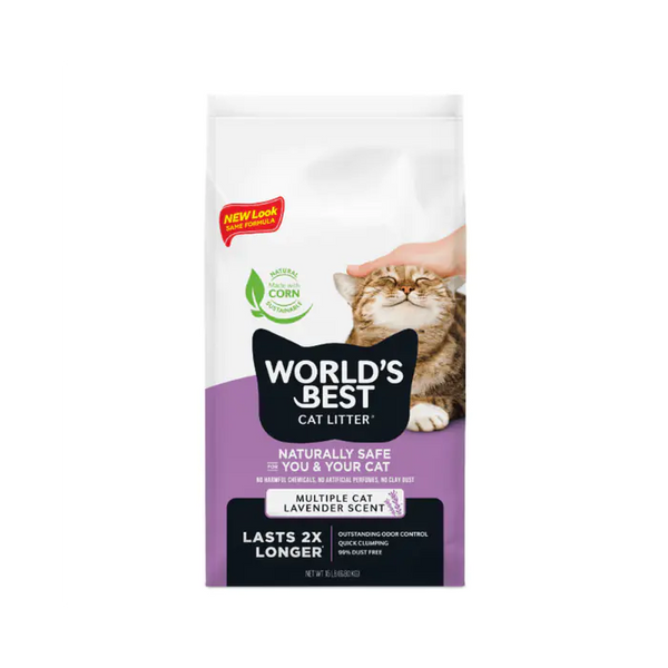 World's Best Multiple Cat Scented Clumping 15LB